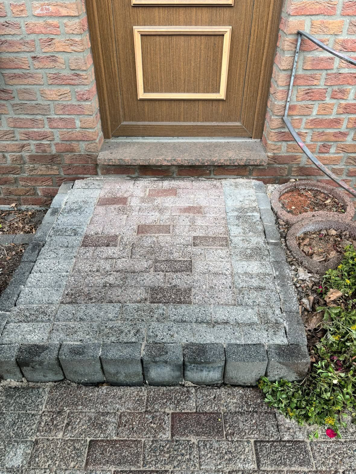 Eingangsbereich nach der Reinigung